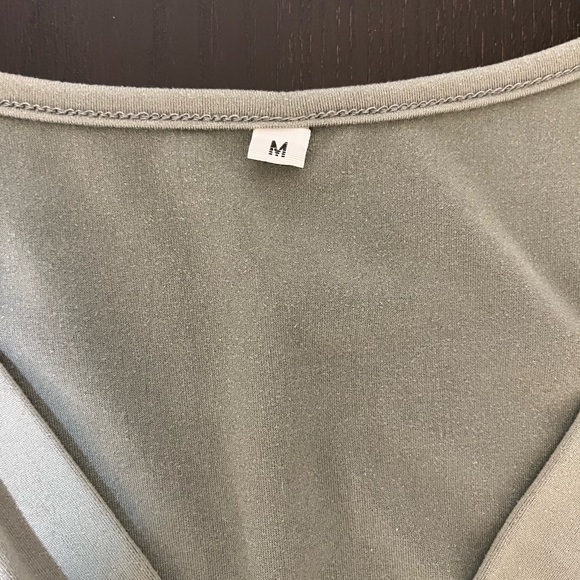 Sage Green Long Sleeve Maxi Dress - Picture 4 of 6